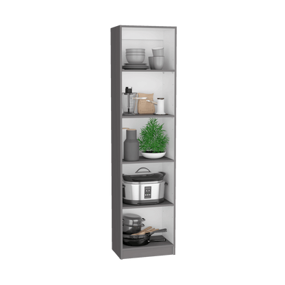 Ocala 3 Piece Living Room Set, Matt Gray / White