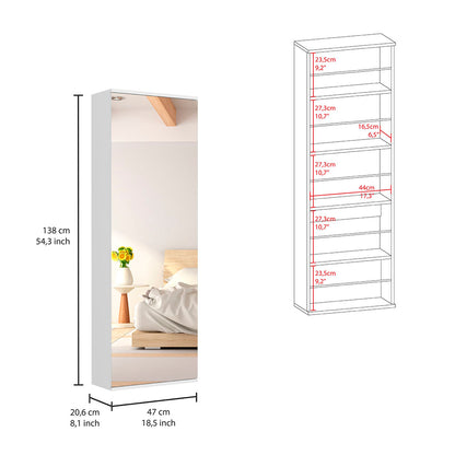 Madison 2 Piece Bedroom Set, White / Pine Finish