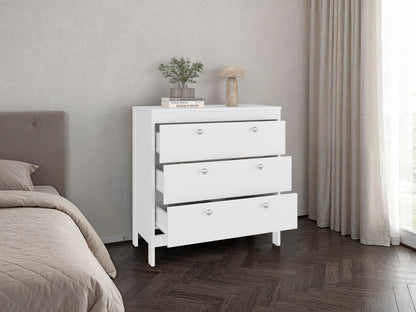 Newcastle Dresser for Bedroom and Home Storage, Modern Storage Cabinet with Clean Design for Clothing and Everyday Items, Space-Efficient Furniture for Organized Living