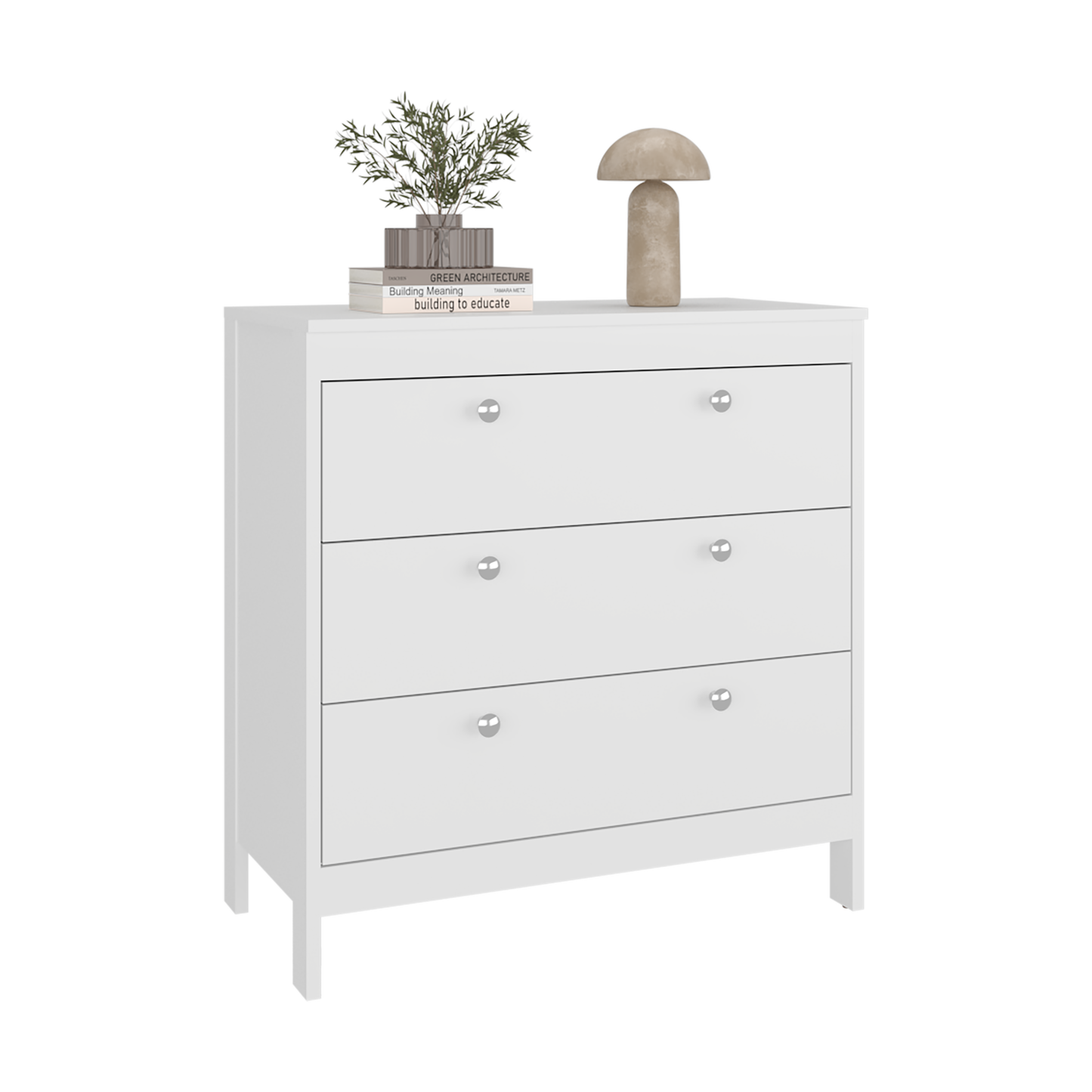 Newcastle Dresser for Bedroom and Home Storage, Modern Storage Cabinet with Clean Design for Clothing and Everyday Items, Space-Efficient Furniture for Organized Living
