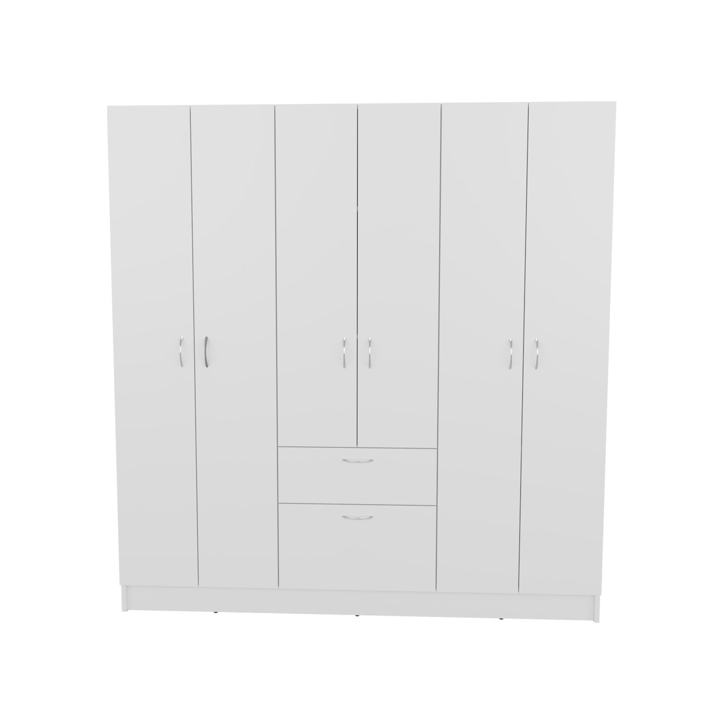 Mitu six Doors Armoire, Wardrove With Three Double Door