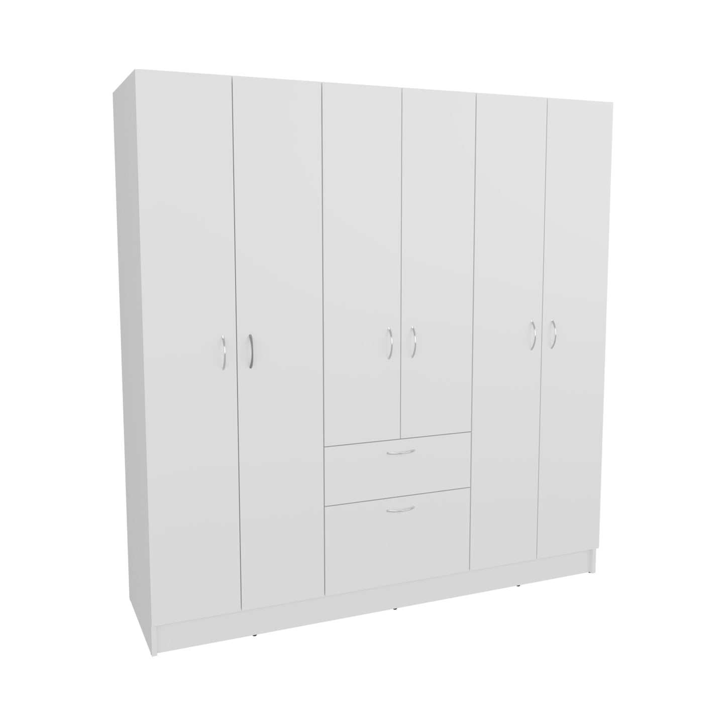 Mitu six Doors Armoire, Wardrove With Three Double Door