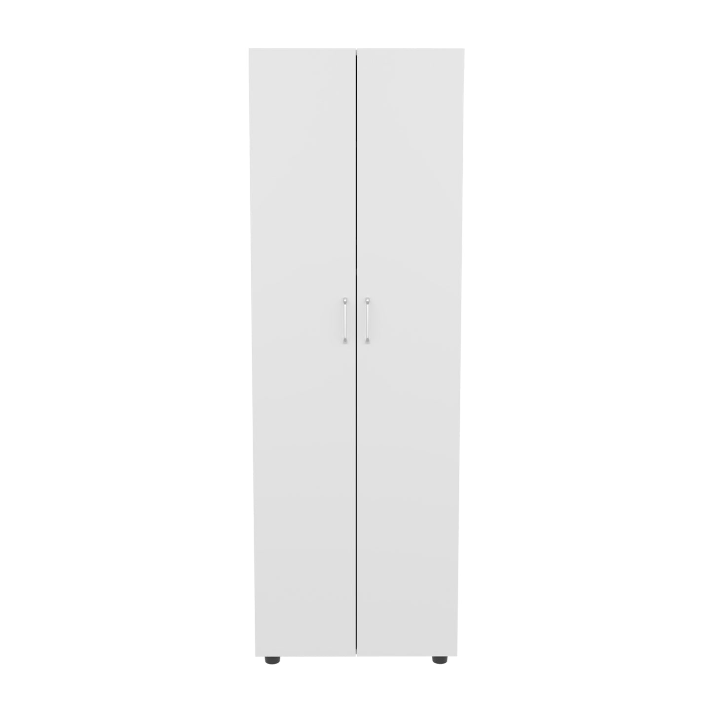 Aurora Armoire with two superior Shelves, Wardrobe for Bedroom