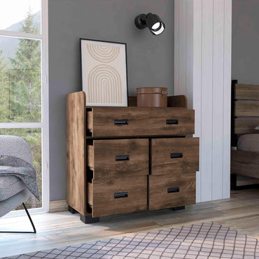 Alyn Dresser, Four Drawers, One Double Drawer, Superior Top