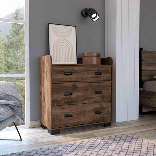 Alyn Dresser, Four Drawers, One Double Drawer, Superior Top