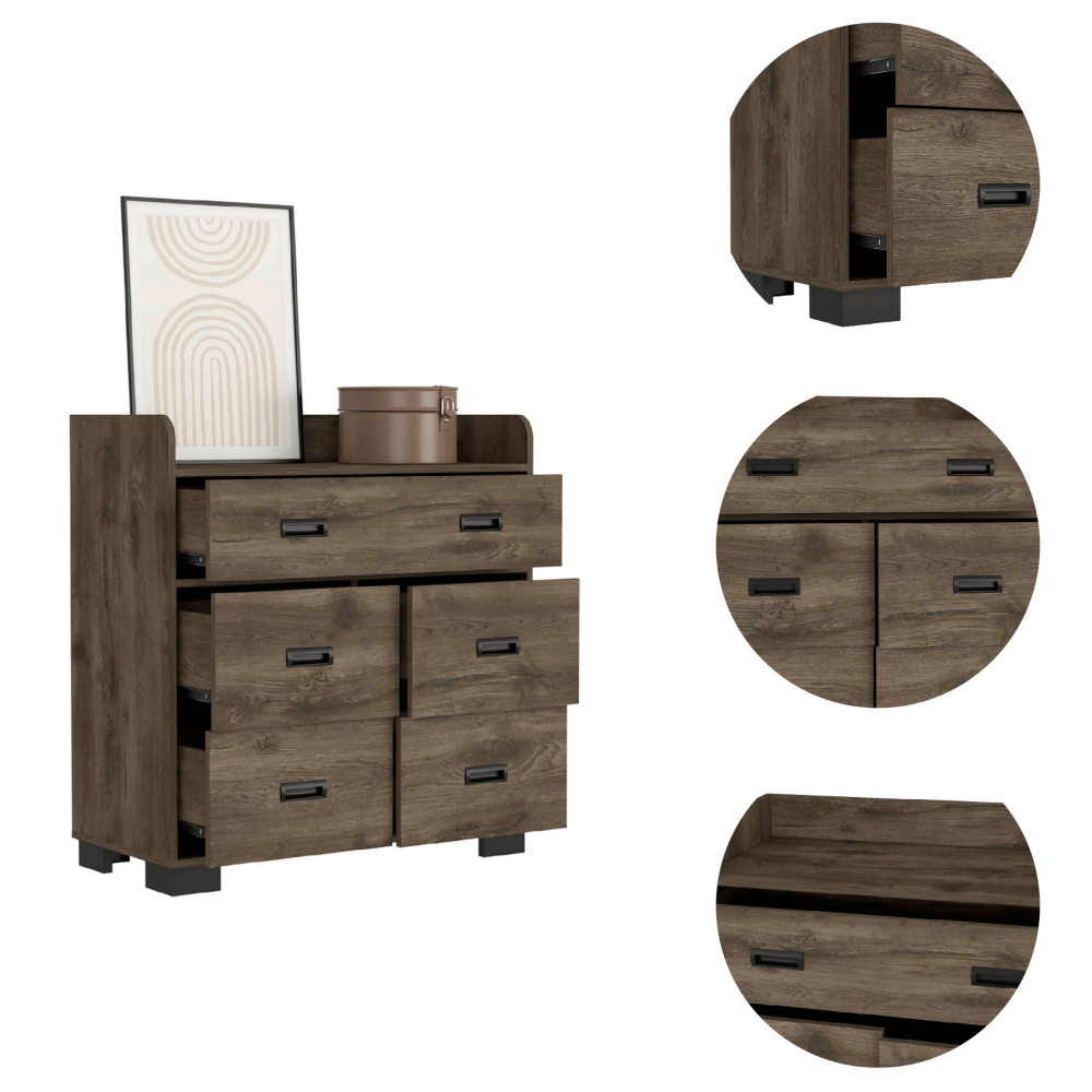 Alyn Dresser, Four Drawers, One Double Drawer, Superior Top