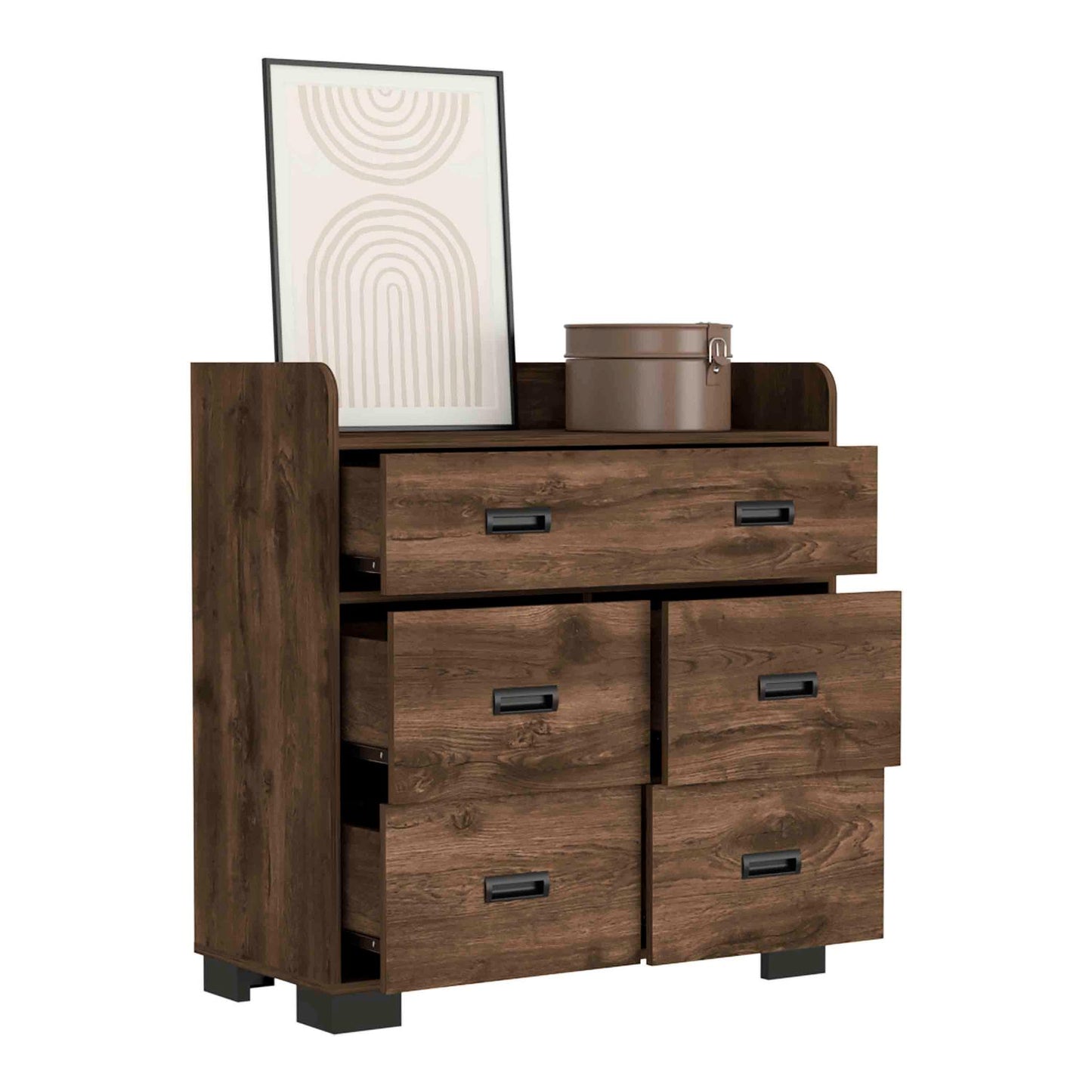 Alyn Dresser, Four Drawers, One Double Drawer, Superior Top