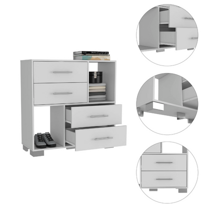 Alyn Dresser, Four Drawers, One Double Drawer, Superior Top