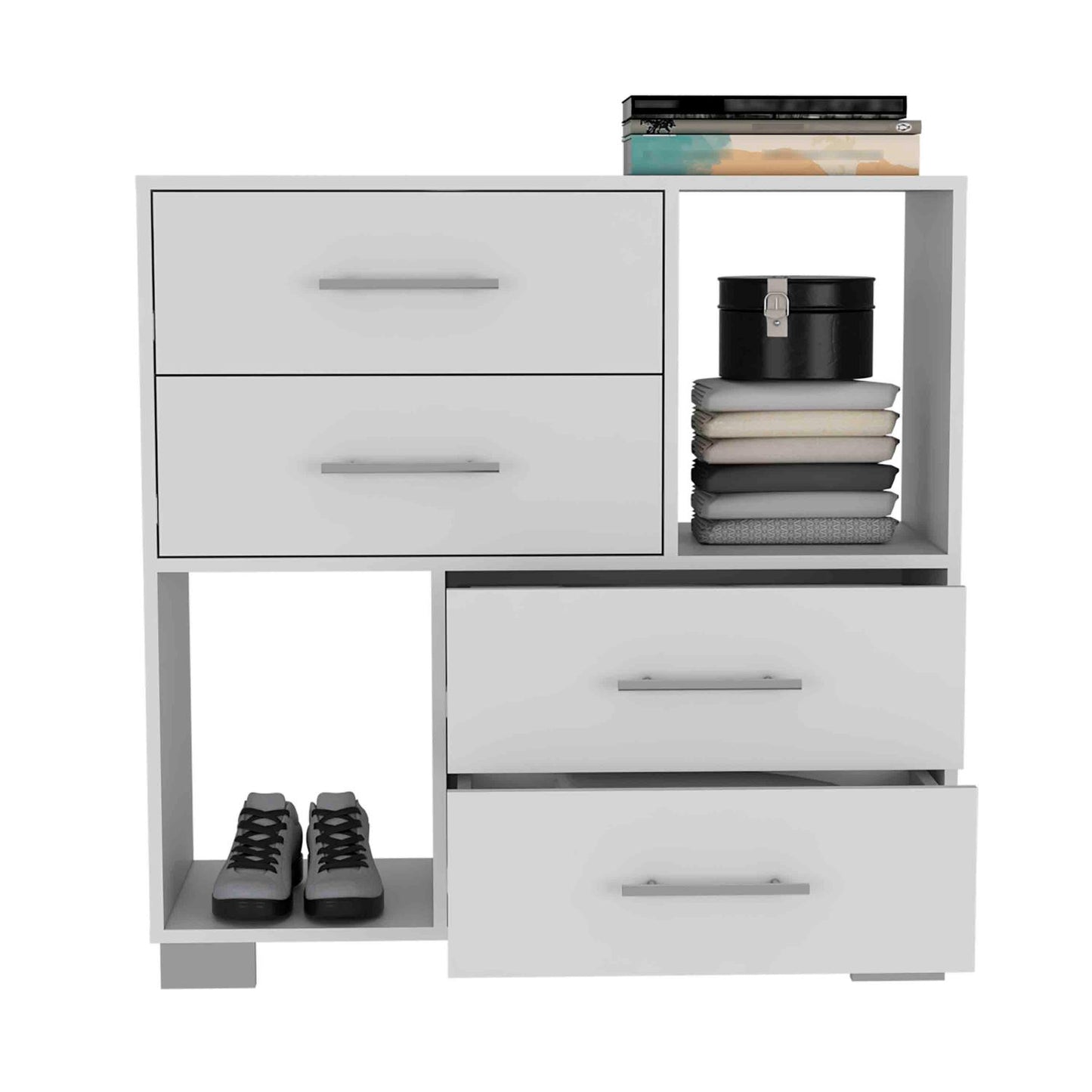 Alyn Dresser, Four Drawers, One Double Drawer, Superior Top