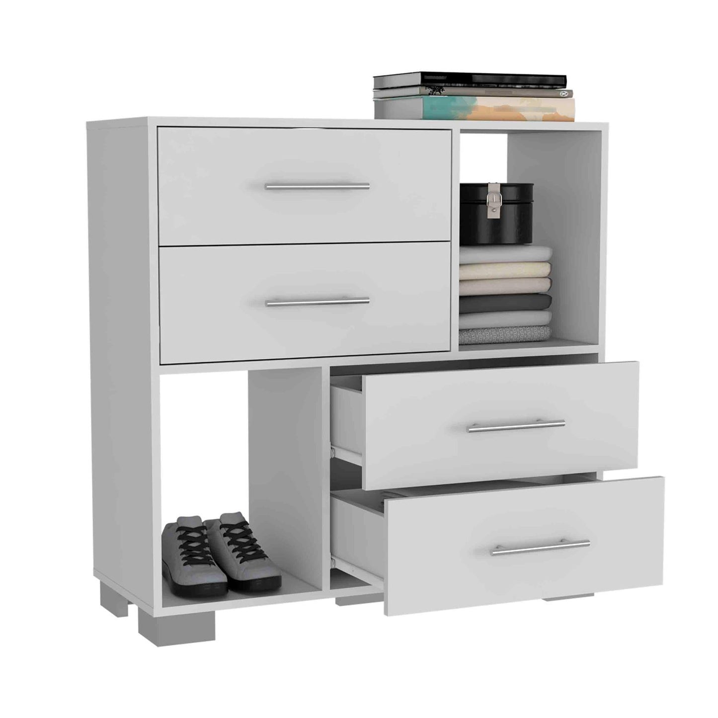 Alyn Dresser, Four Drawers, One Double Drawer, Superior Top