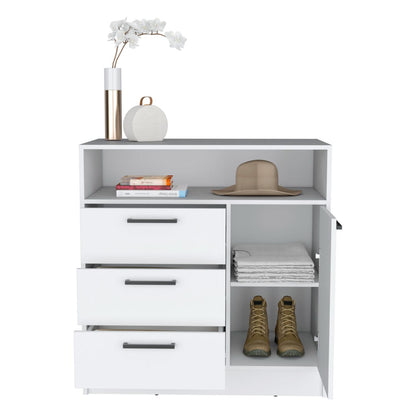 Omaha Dresser four Drawers, One Shelf