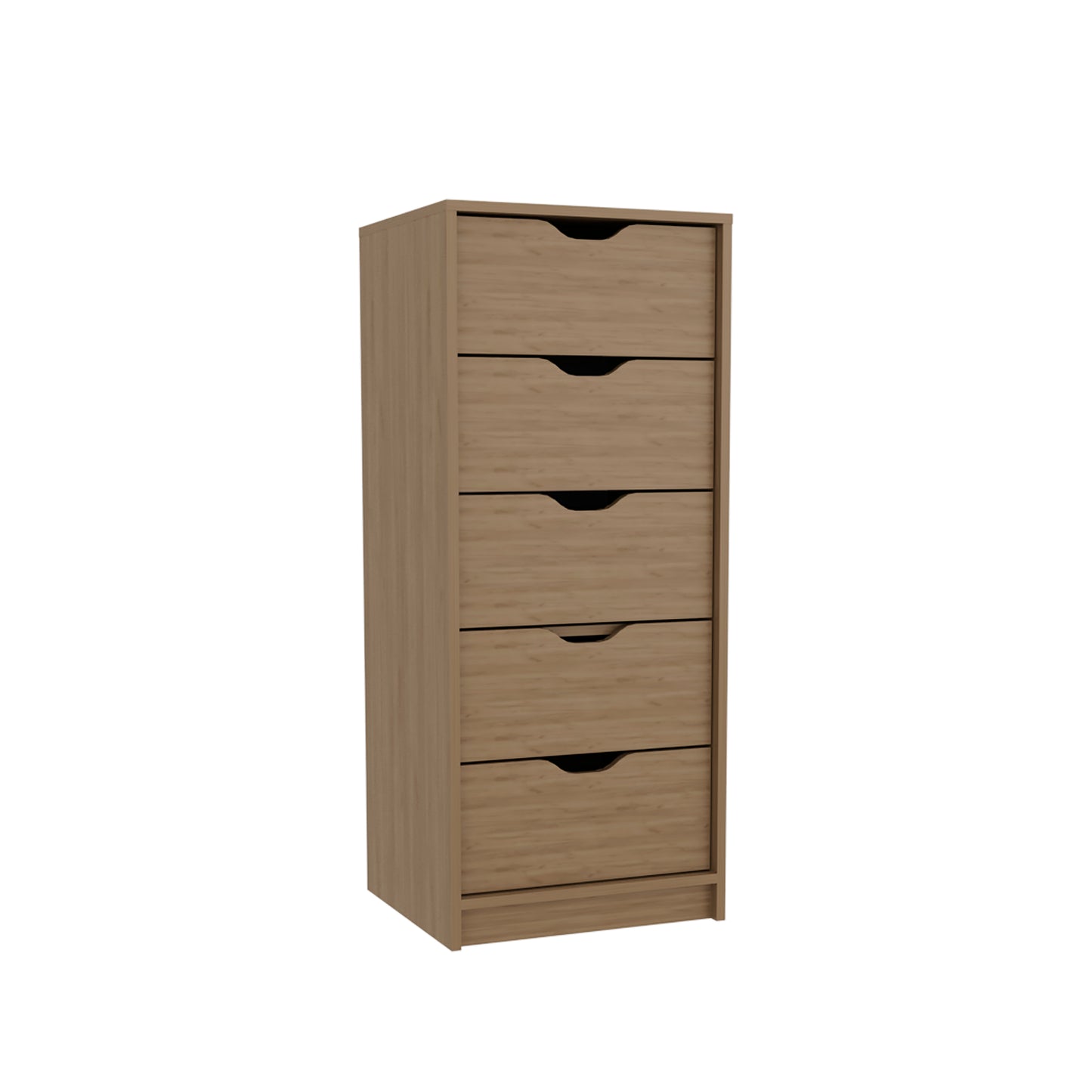 Basilea Tall Dresser with Five Row Drawers