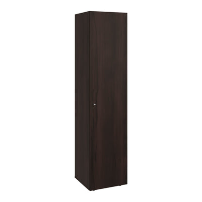 Home Linen Freestanding Tall Cabinet with Single Door and 4 Horizontal Storage Shelves, Cabinet for Bathroom, Bedroom or Laundry Room