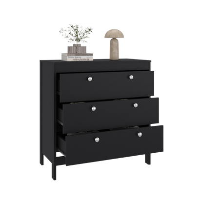 Newcastle Dresser for Bedroom and Home Storage, Modern Storage Cabinet with Clean Design for Clothing and Everyday Items, Space-Efficient Furniture for Organized Living