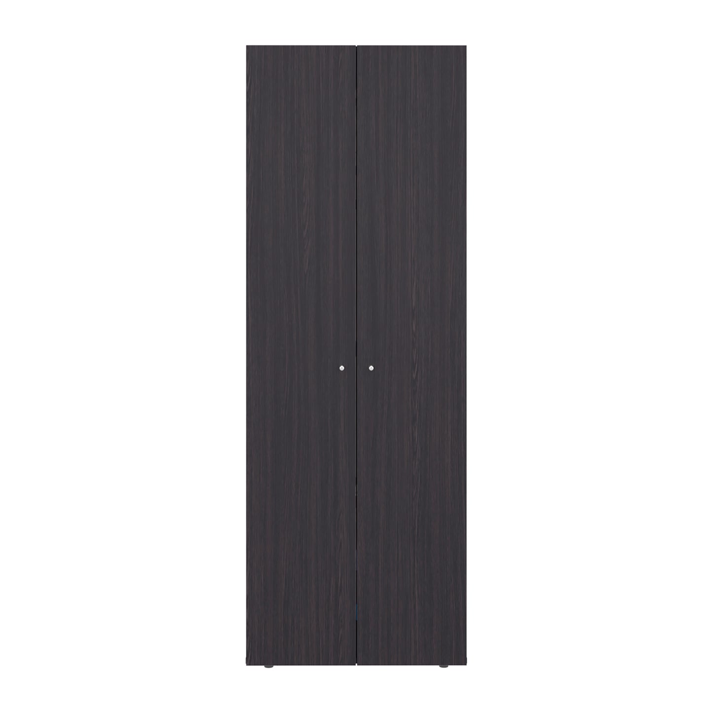 Home 2 Door Closet System, Four Fixed Shelves, Compact Wardrobe for Bedroom Organization, Laundry Room Organization, Utility Room Organization, Freestanding Storage Furniture