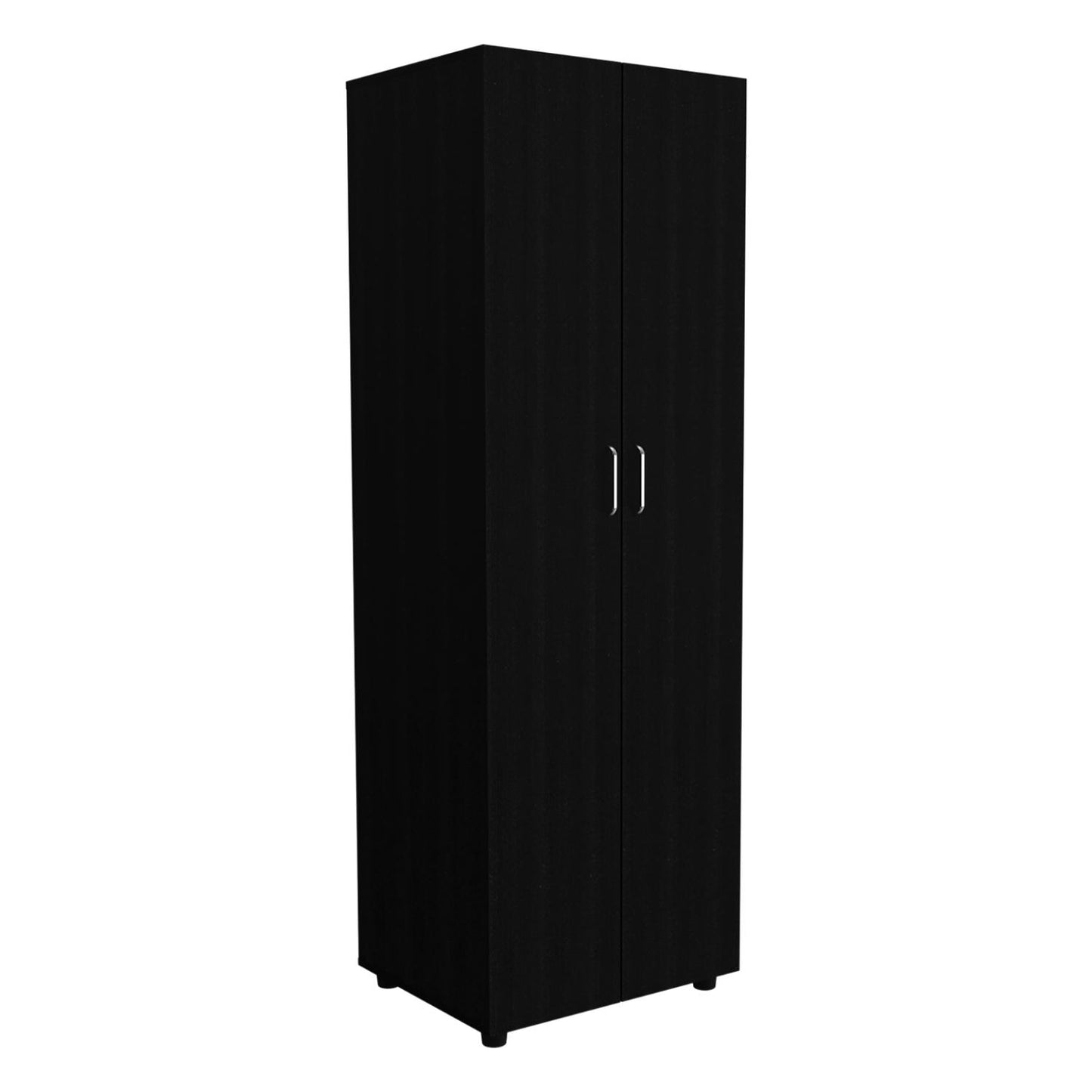 Aurora Armoire with two superior Shelves, Wardrobe for Bedroom