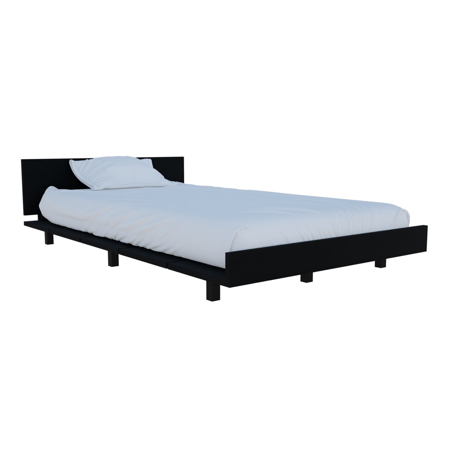 Kaia Twin Bed Base, Headboard