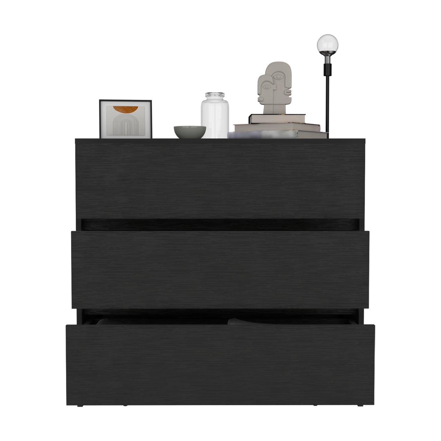 Austin Three Drawer Dresser, Pull Out Mechanism