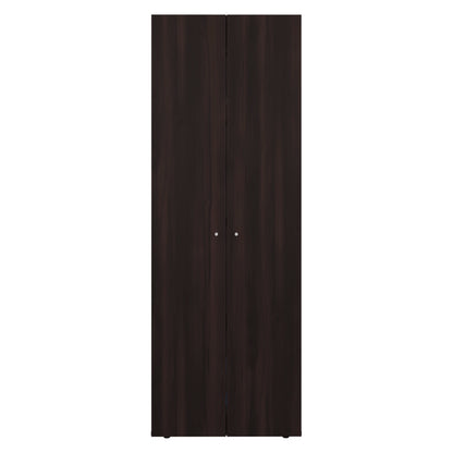 Home 2 Door Closet System, Four Fixed Shelves, Compact Wardrobe for Bedroom Organization, Laundry Room Organization, Utility Room Organization, Freestanding Storage Furniture