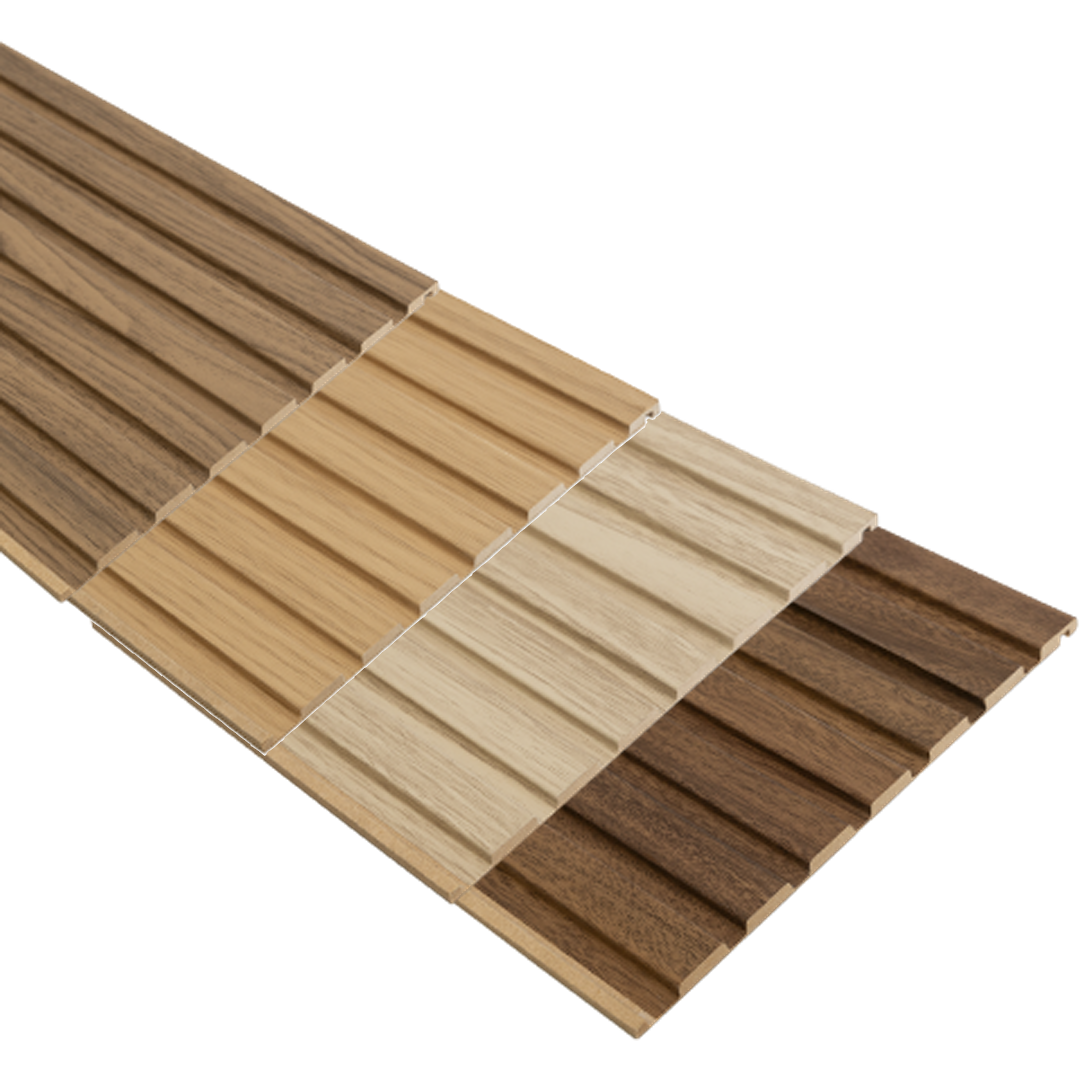 Flexible MDF Wall Panel - Textured Surface for Noise Reduction, Premium Finish, 0.22" Depth, 7.83" Width, 106.3'' Height, Easy Installation