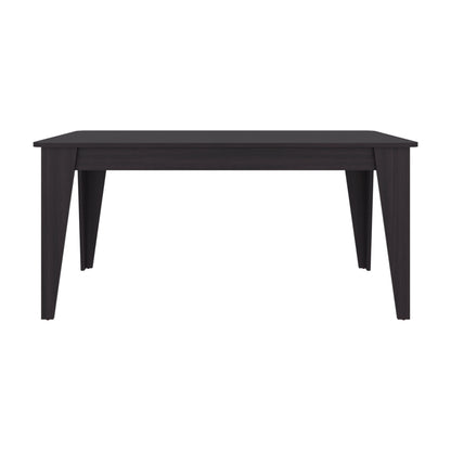 Torino Rectangular Dining Table, Four People Wooden Kitchen Table with Sturdy Legs