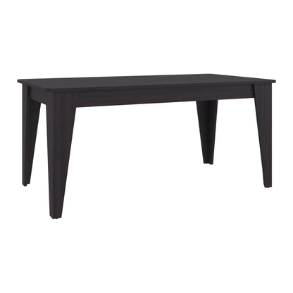 Torino Rectangular Dining Table, Four People Wooden Kitchen Table with Sturdy Legs