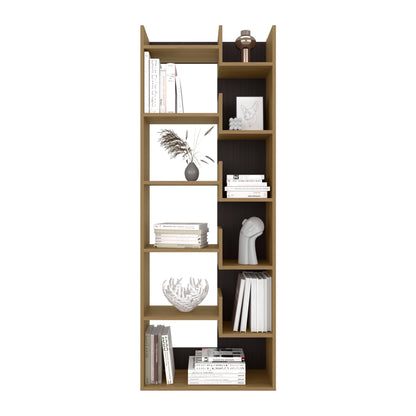 Bookcase Clover with Eleven Shelves