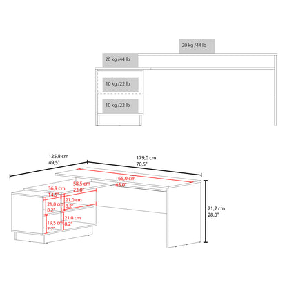 Emery L-Shaped Desk