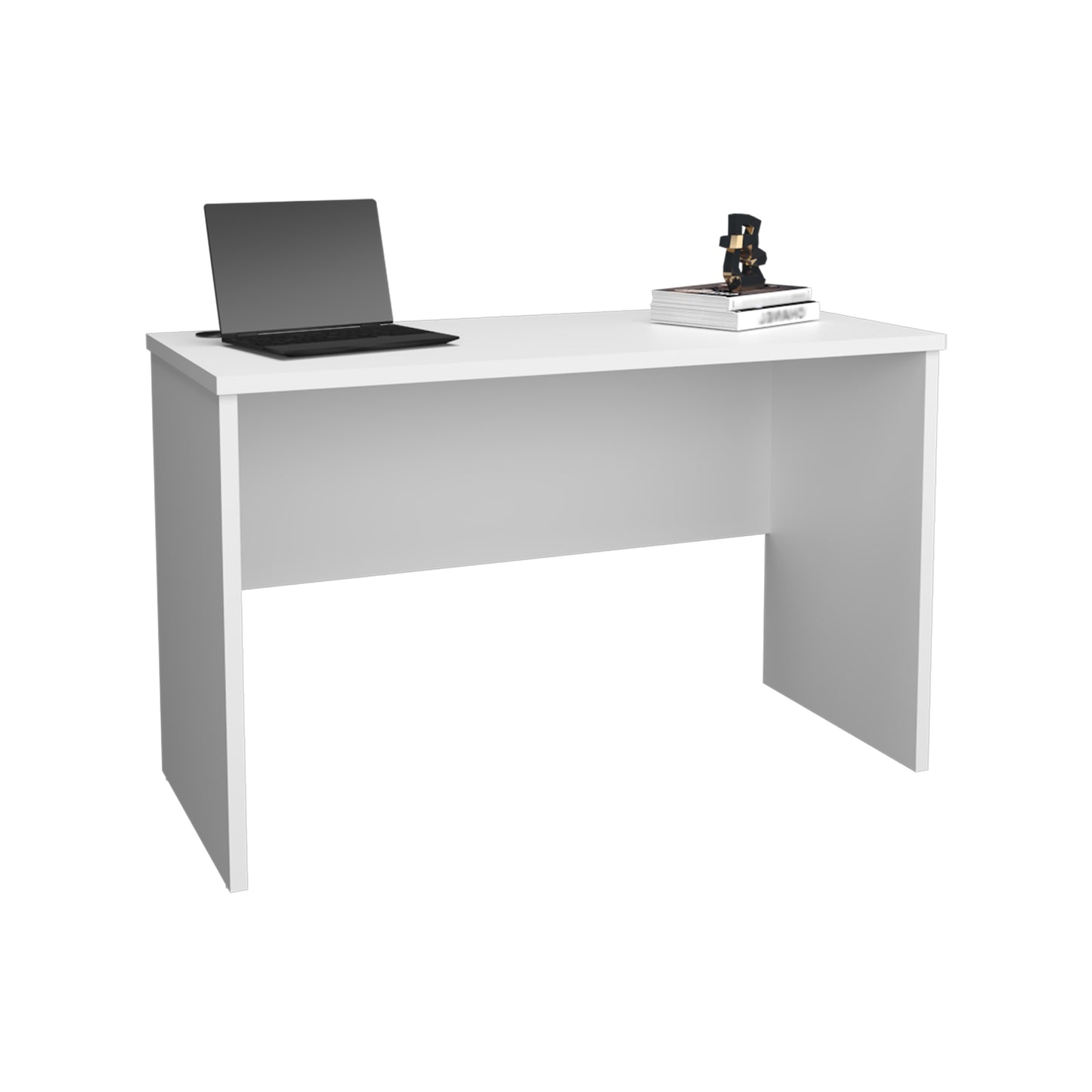 Malibu 47" Wide Study Desk  Modern Simple Computer & Laptop Table Dining Table for Bedroom, Living Room, Home and Office, Kitchen