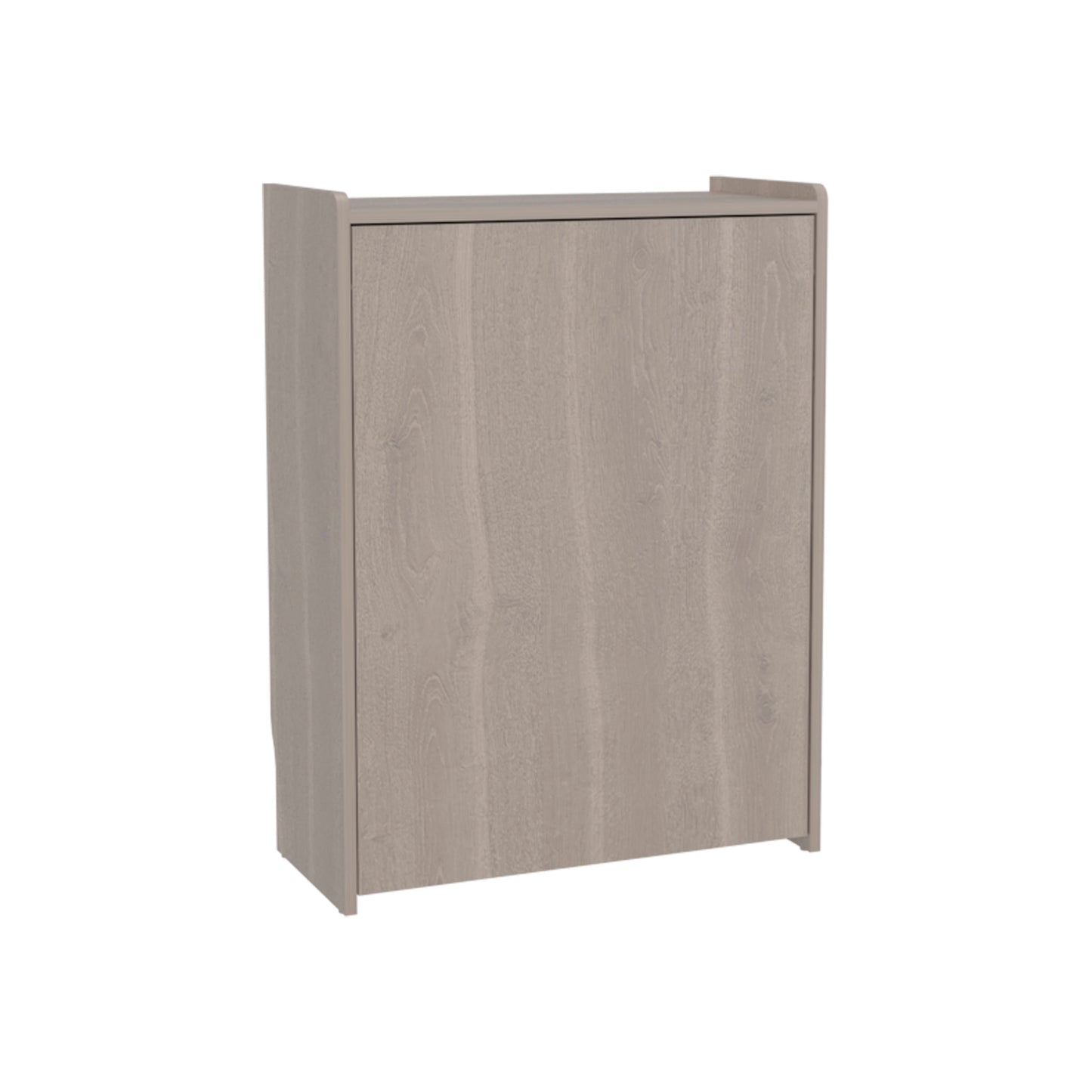 TUHOME Leslie Retractable Desk with Built-in Storage Shelves, Space Saving Computer Writing Table
