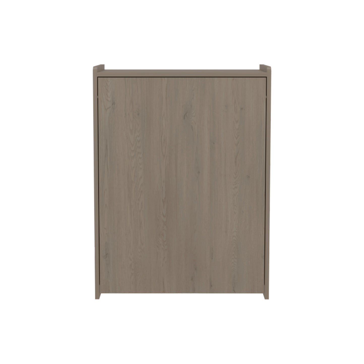 TUHOME Leslie Retractable Desk with Built-in Storage Shelves, Space Saving Computer Writing Table