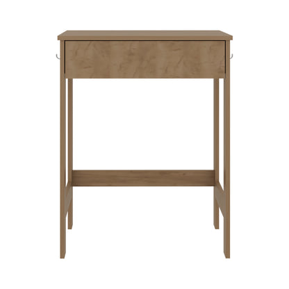 Hills Computer Desk With 2 Side Shelves And Spacious Worksurface