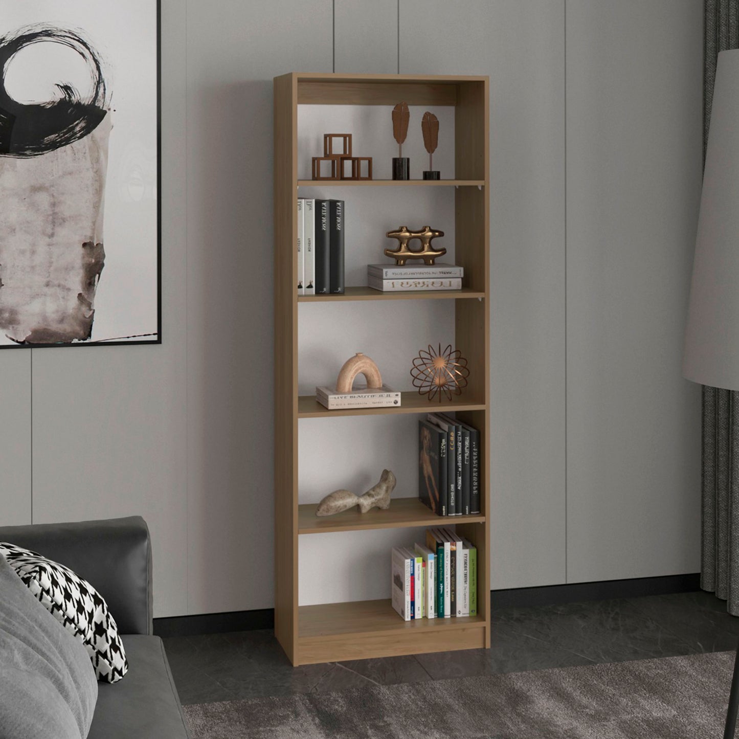 Home Bookcase with 4 open shelves