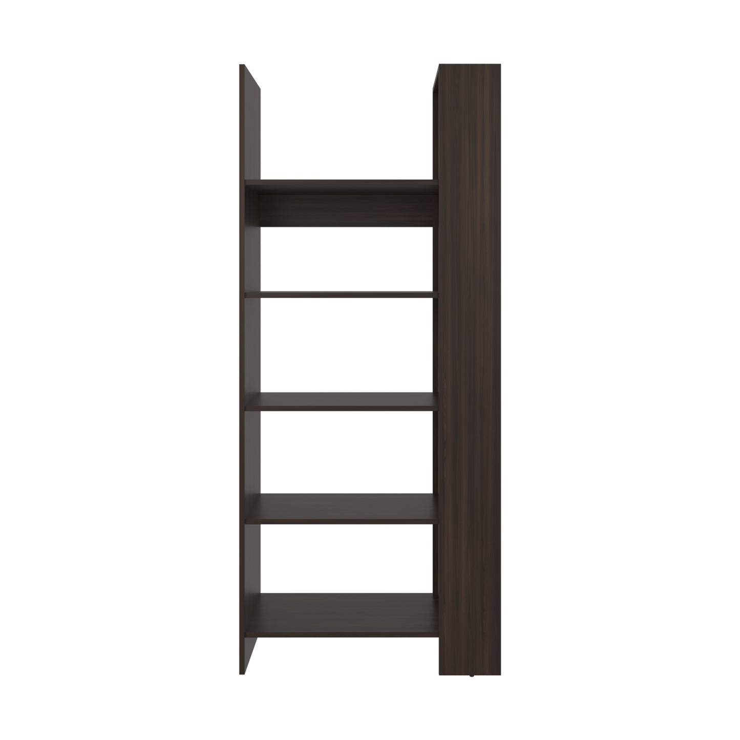 Woodstock Bookcase, Modern Vertical Design, Freestanding Storage Unit