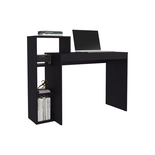 Britt 43" Wide Writting Desk, Dark Walnut
