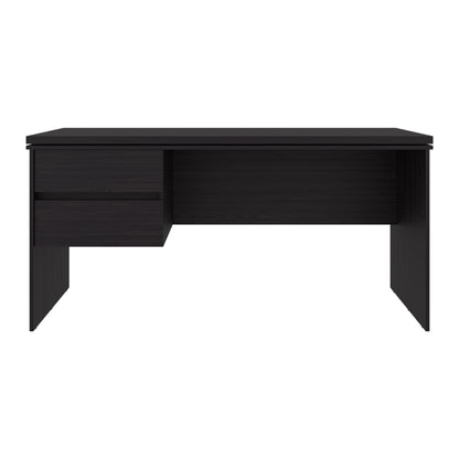 Toronto Modern Computer Desk with Storage Shelves, Spacious Workstation, Writing Table for Home Office, Study, Bedroom or Remote Work