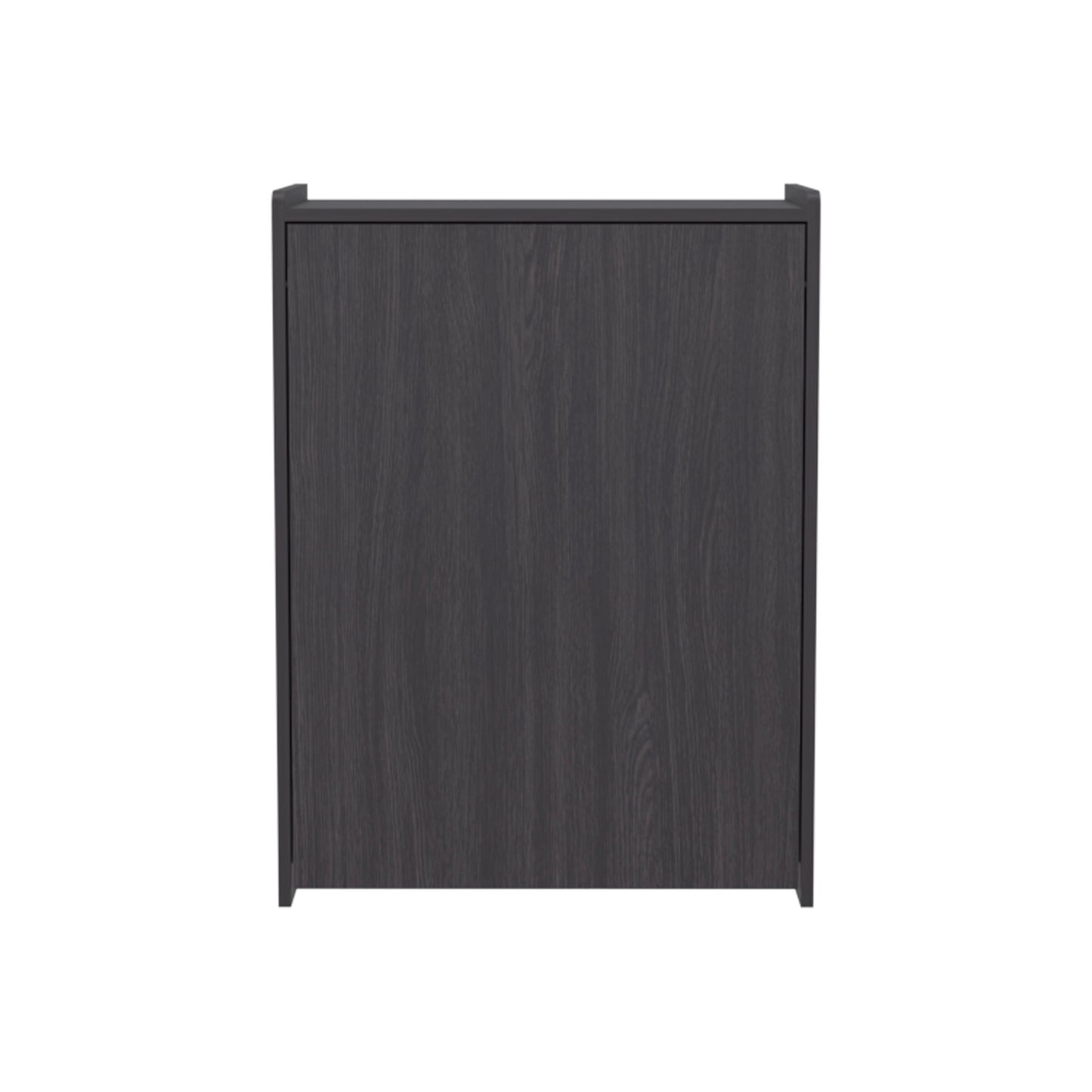 TUHOME Leslie Retractable Desk with Built-in Storage Shelves, Space Saving Computer Writing Table