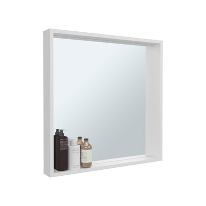 Dakota Medicine Cabinet with Mirror and Storage, Wall-Mounted Mordern Bathroom Organizer