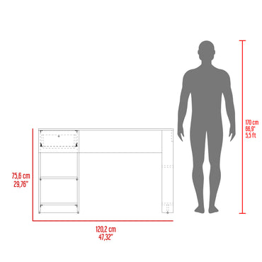 120-Home One Drawer Desk