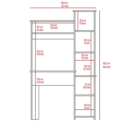 Office set, Hutch Desk + Office chair