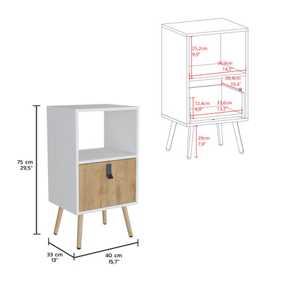 Huna Tall Nightstand