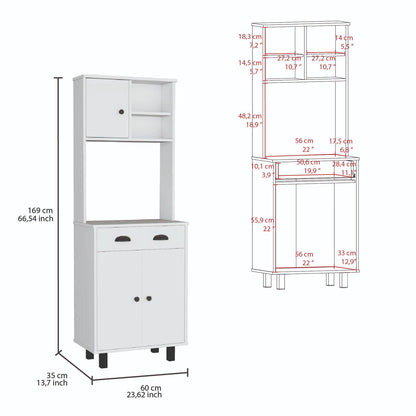 Salem Kitchen Pantry, Microwave Cabinet for kitchen