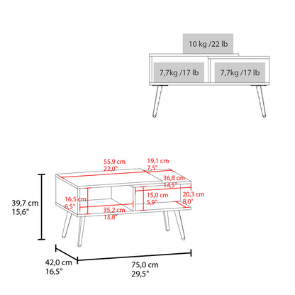 Aranjuez 47" Wide Tv Stand with Three Drawers, Three Open Shelves,  Living Room, Tv Room
