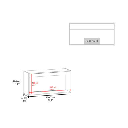 Napoles 39" W Double Door Wall Cabinet