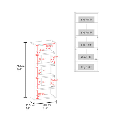Uros Wall-Mounted Mirror Medicine Cabinet With One Door And Interior Storage Shelves