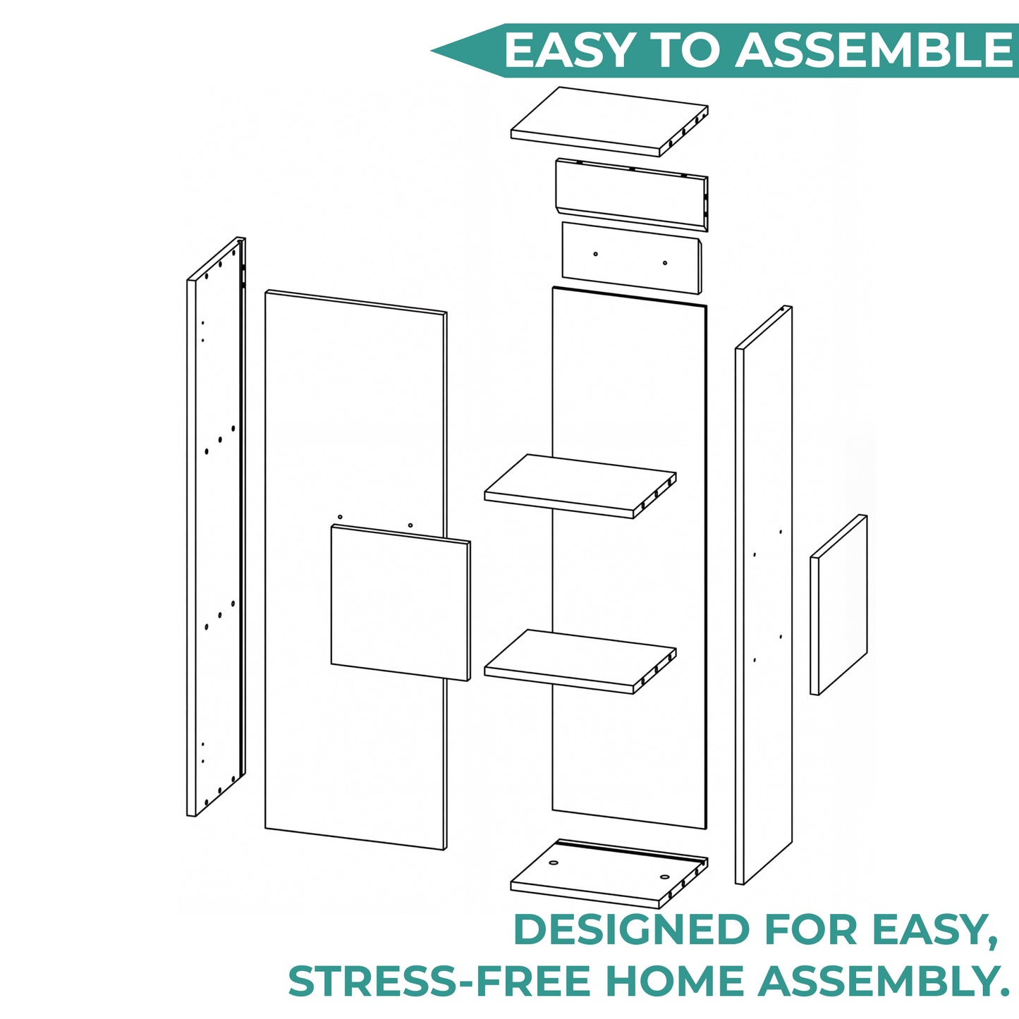 Vanguard Wall-Mounted Single Door Medicine Cabinet with 3 Interior Storage Shleves, Space-Saving Bathroom Storage Organizer with Concealed Shelving