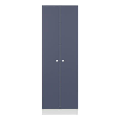 Multistorage Pantry Cabinet with Five Storage Shelves And Two Doors, Kitchen Storage and Organization Solution