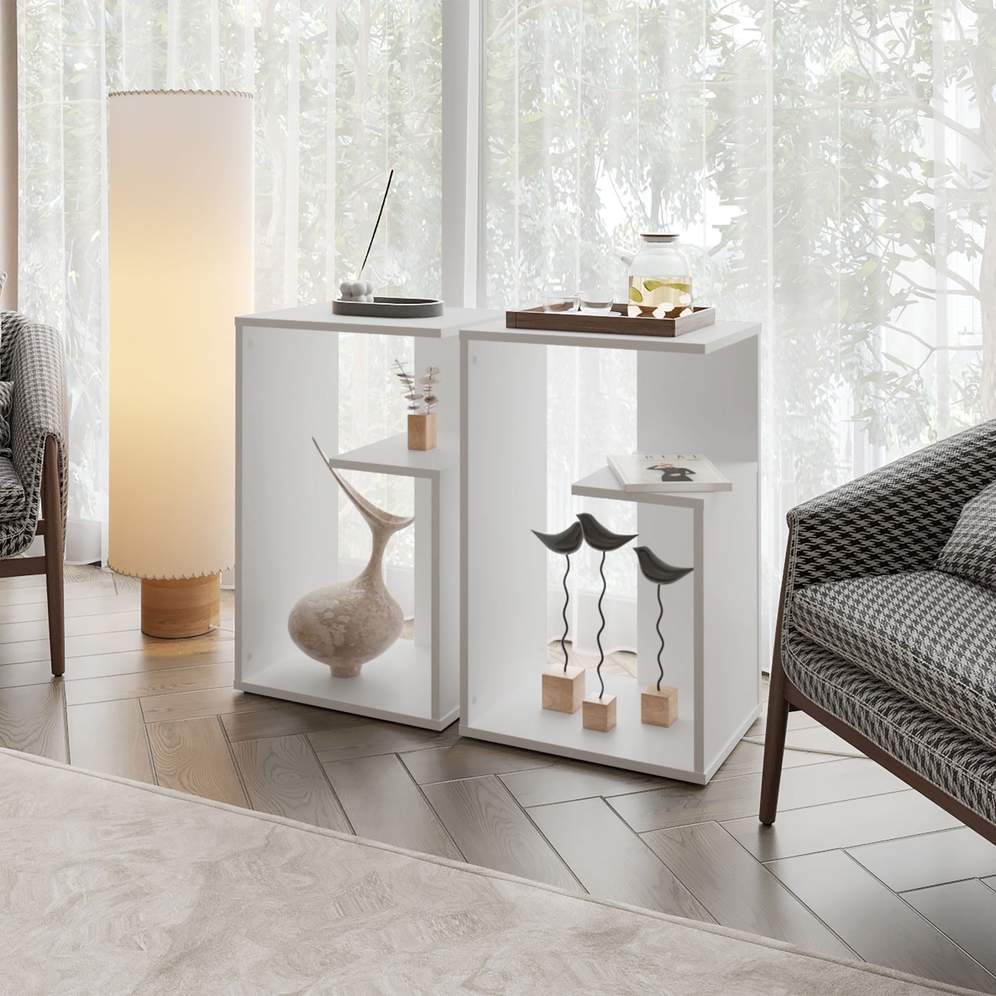 Everet 25" High Side Table