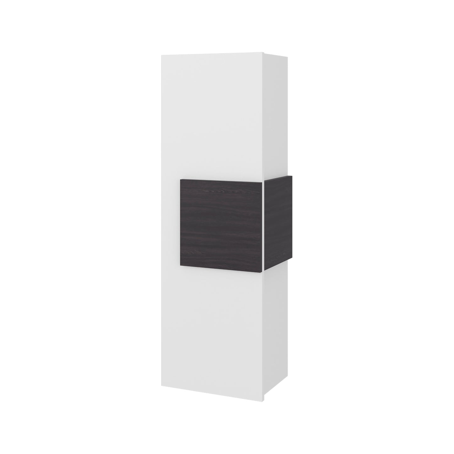 Vanguard Wall-Mounted Single Door Medicine Cabinet with 3 Interior Storage Shleves, Space-Saving Bathroom Storage Organizer with Concealed Shelving