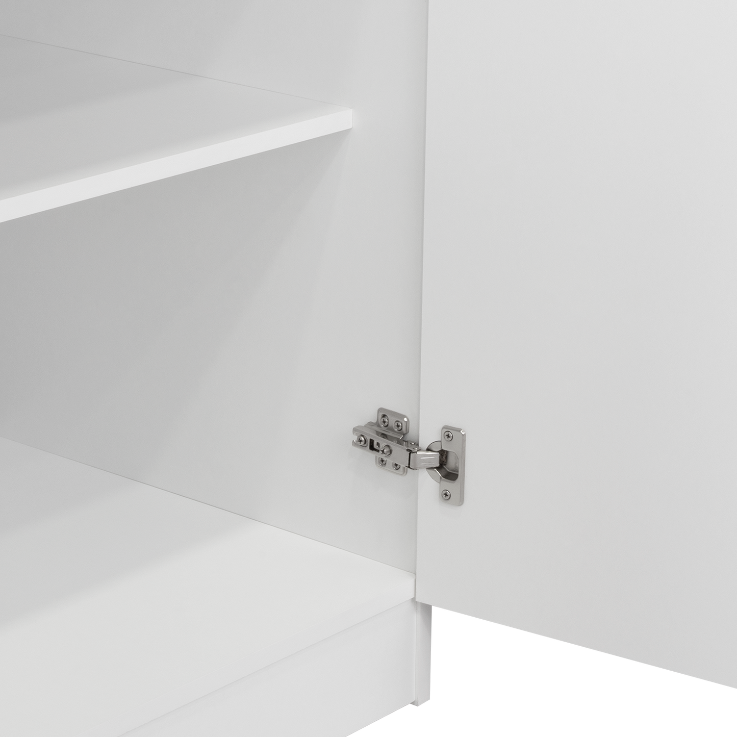 Napoles Utility Sink, Two Shelves, Double Door Cabinet